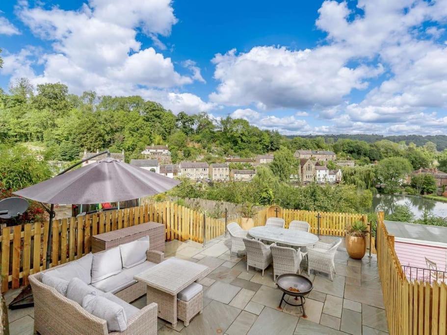 شقة Dawns House Cromford, Peak District, Hot Tub, For 6 - Stunning Views المظهر الخارجي الصورة